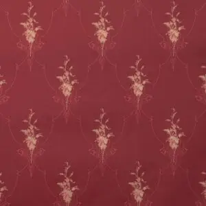 Rote Barocktapete Alexander