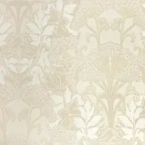 TAPETENROLLE Decor Maison Björnfloka Tapete mit Wiesenblumen in hellbeige
