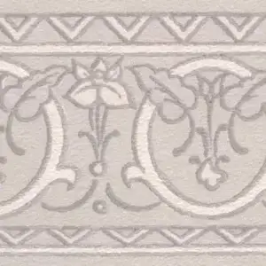 Sandudd Classic Papierborte Empire - Grau, Tapetenrolle