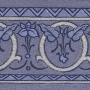 Sandudd Classic Papierborte Empire - Blau, Musterstück
