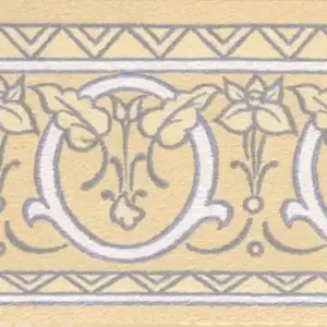 Sandudd Classic Papierborte Empire - Gelb, Musterstück