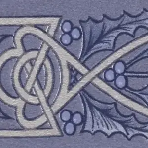 Sandudd Classic Papierborte Celtic - Blau, Musterstück