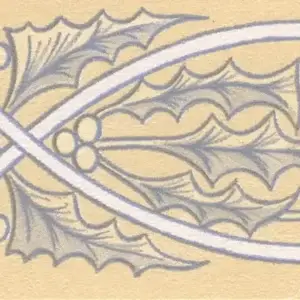 Sandudd Classic Papierborte Celtic - Gelb, Musterstück